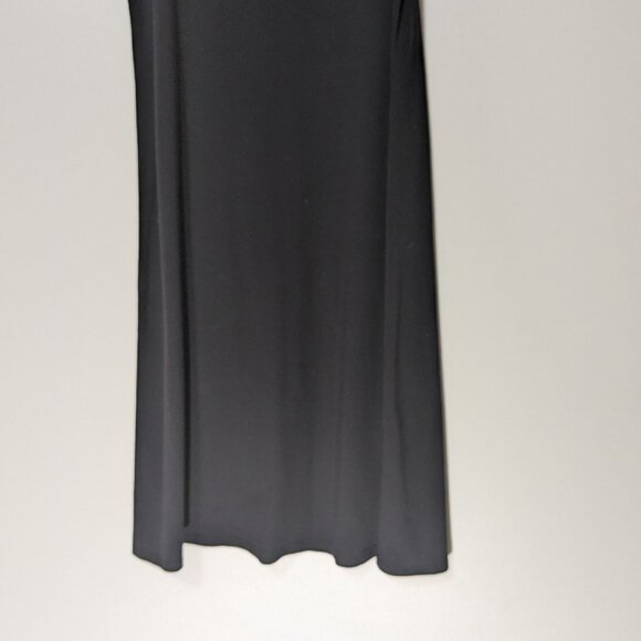 Eileen Fisher Jersey A-Line Shift Dress Black Size XS - Picture 5 of 7